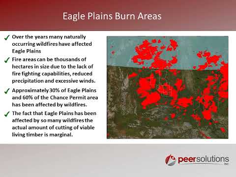 Eagle Plains Burn Areas